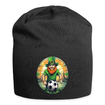 Football Trèfle de la Saint-Patrick - Bonnet en jersey - noir - Devant