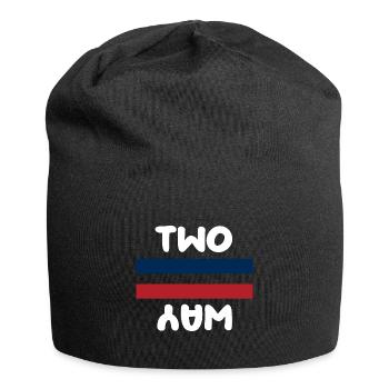 Two-Way - Jersey Beanie - black - Front