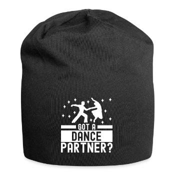 Ballsaal Tanz Ballsaaltänzer Gesellschaftstänzer - Jersey-Beanie - Schwarz - Vorne