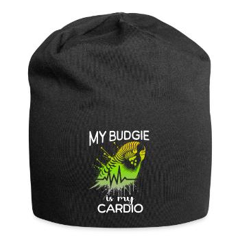Budgie ECG Budgie Heartline - Jersey Beanie - black - Front