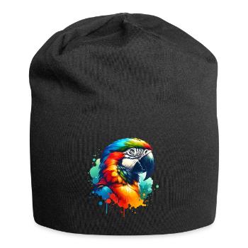 Dictons de perroquet - Bonnet en jersey - noir - Devant
