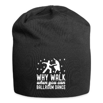 Ballsaal Tanz Ballsaaltänzer Gesellschaftstänzer - Jersey-Beanie - Schwarz - Vorne