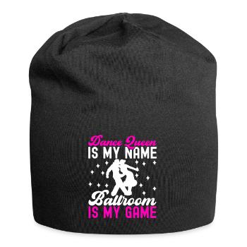 Ballsaal Tanz Ballsaaltänzer Gesellschaftstänzer - Jersey-Beanie - Schwarz - Vorne