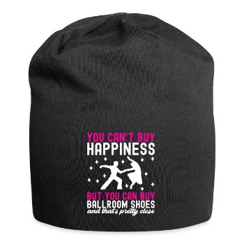 Ballsaal Tanz Ballsaaltänzer Gesellschaftstänzer - Jersey-Beanie - Schwarz - Vorne