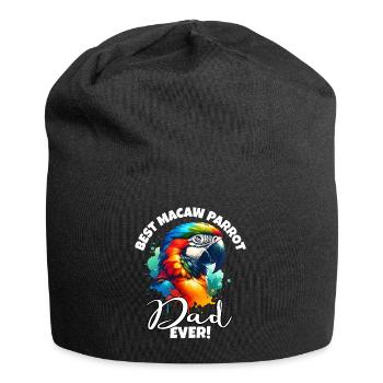 Bester Macaw Parrot Papa - Jersey-Beanie - Schwarz - Vorne
