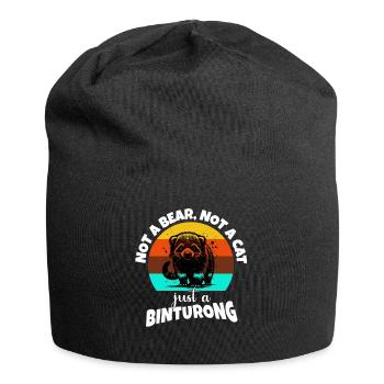 Marderbär Sayings - Jersey Beanie - black - Front