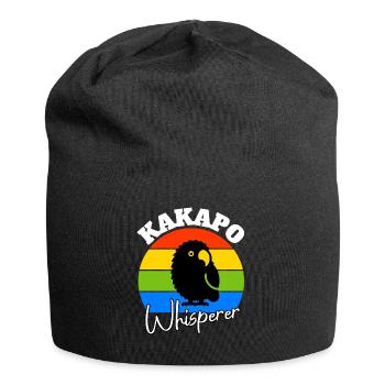 Night Parrot Whisperer - Jersey Beanie - black - Front