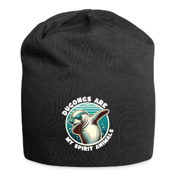 Funny Manatee Sayings - Jersey Beanie - black - Front