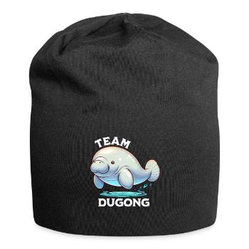 Dugong Team Manatee - Jersey Beanie - black - Front