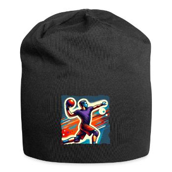 Dodgeball - Jersey-Beanie - Schwarz - Vorne