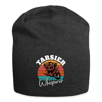 Koboldmaki Flüsterer - Jersey-Beanie - Anthrazit - Vorne