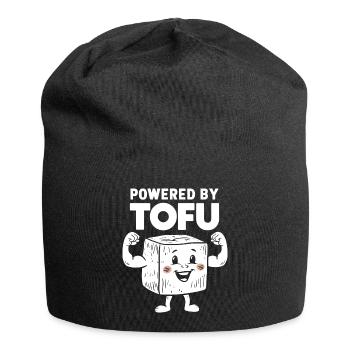 Tofu Lustiges - Jersey-Beanie - Schwarz - Vorne