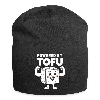 Tofu Lustiges - Jersey-Beanie - Anthrazit - Vorne