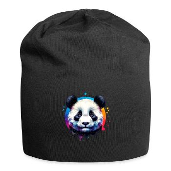 Panda - Bonnet en jersey - noir - Devant