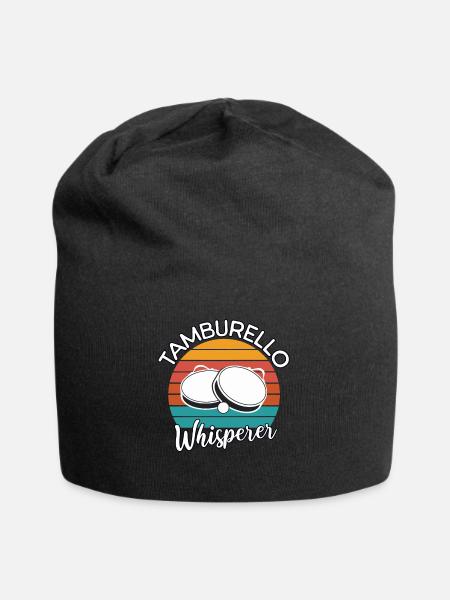 Tamburello Flüsterer - Jersey-Beanie - Schwarz