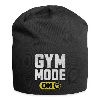 Gym Mode On - Jersey Beanie - black - Front