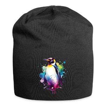 Galapagos Penguin - Jersey Beanie - black - Front
