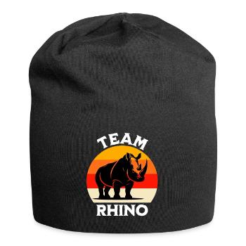 Rhino Rhino Sayings - Jersey Beanie - black - Front