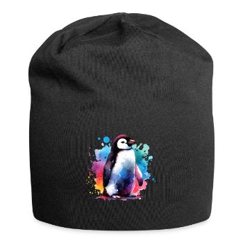 Pingouin - Bonnet en jersey - noir - Devant