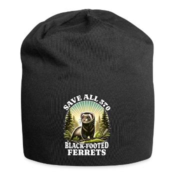 Save Iltis Schwarzfussiltis - Jersey-Beanie - Schwarz - Vorne