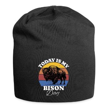 Buffalo Bison - Jersey Beanie - black - Front
