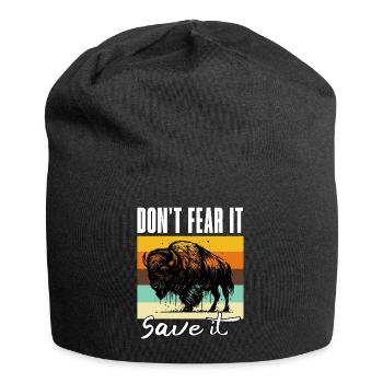 Funny Buffalo Sayings - Jersey Beanie - black - Front