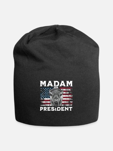 Bison US - Jersey-Beanie - Schwarz