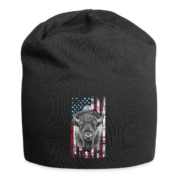 Bison US - Jersey Beanie - black - Front