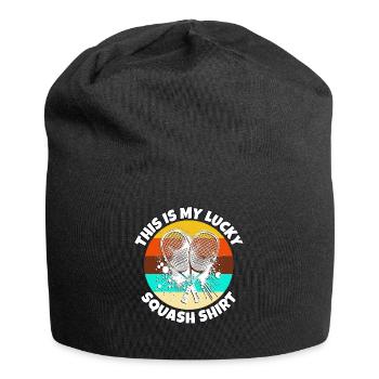 Squash - Jersey Beanie - black - Front