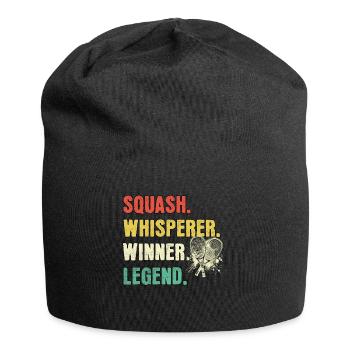 Squash Whisperer Squash Legend - Jersey Beanie - black - Front