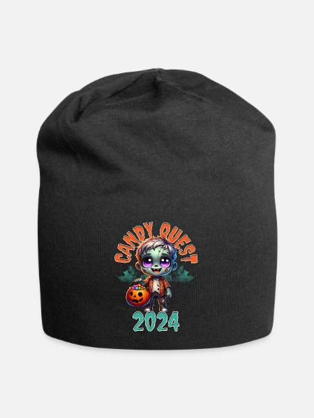 Halloween - Bonnet en jersey - noir