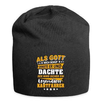 Karting Karting - Bonnet en jersey - noir - Devant
