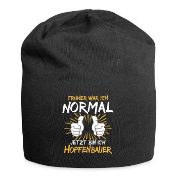 Hop farmer's saying - Jersey Beanie - black - Front