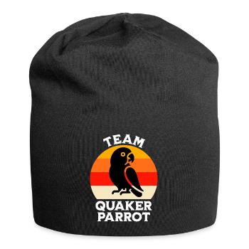 Équipe Perruche moine - Bonnet en jersey - noir - Devant