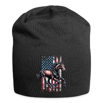Standardbred US Traber - Jersey-Beanie - Schwarz - Vorne