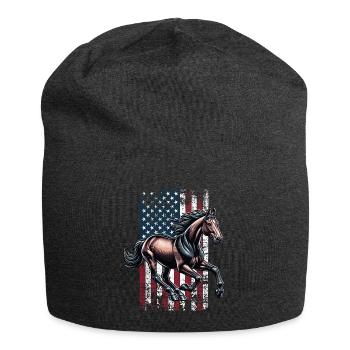 Standardbred US Traber - Jersey-Beanie - Anthrazit - Vorne