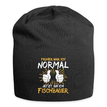 Fischbauer Spruch - Bonnet en jersey - noir - Devant