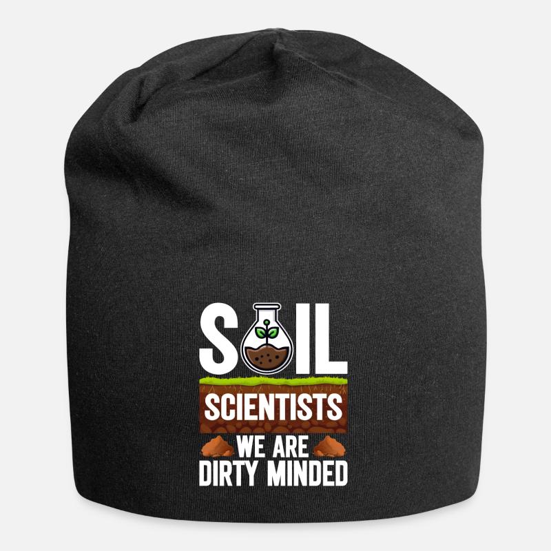 Bodenwissenschaftler Soil Science - Jersey Beanie - black