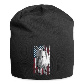 Icelandic Horse US Icelander - Jersey Beanie - black - Front