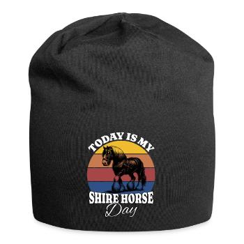Shire Horse Shire Horse - Jersey-Beanie - Schwarz - Vorne