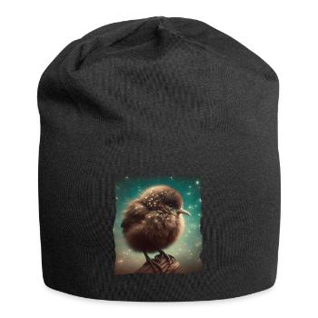 Kiwi Oiseau Kiwi Vogel - Bonnet en jersey - noir - Devant