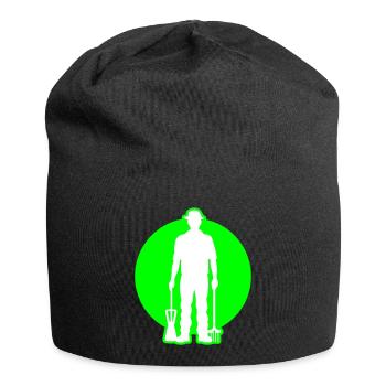 Landwirt Farmer Bauer - Bonnet en jersey - noir - Devant