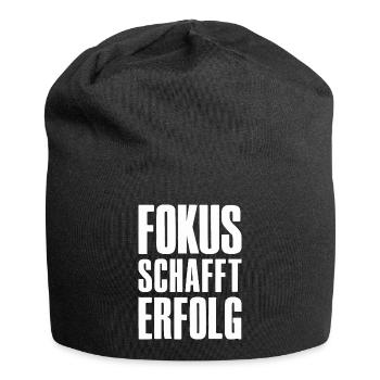 Success Saying for Founder Entrepreneur Startup - Jersey Beanie - black - Front