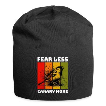Canary Kanarienvogel - Jersey Beanie - black - Front