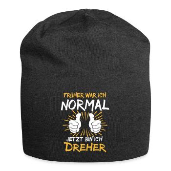 Dreher Spruch - Jersey-Beanie - Anthrazit - Vorne
