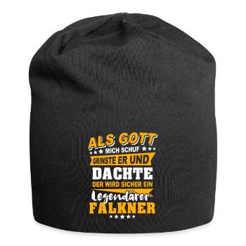 Falconer Sayings - Jersey Beanie - black - Front