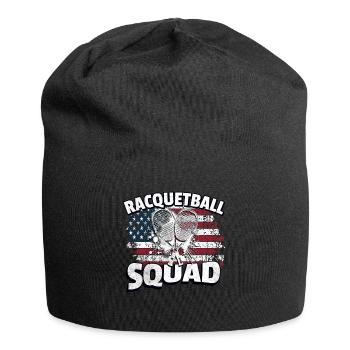 Racquetball Legende - Jersey-Beanie - Schwarz - Vorne