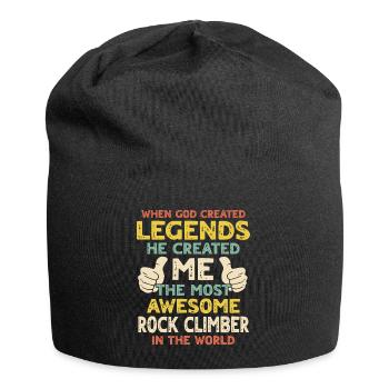 Climber - Jersey Beanie - black - Front