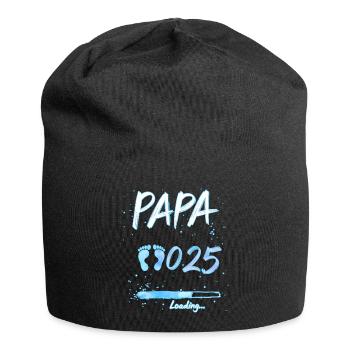 Dad 2025 Loading for Expectant Dads Gift - Jersey Beanie - black - Front