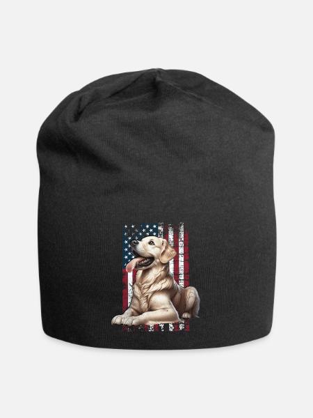 Labrador US Labrador - Jersey-Beanie - Schwarz